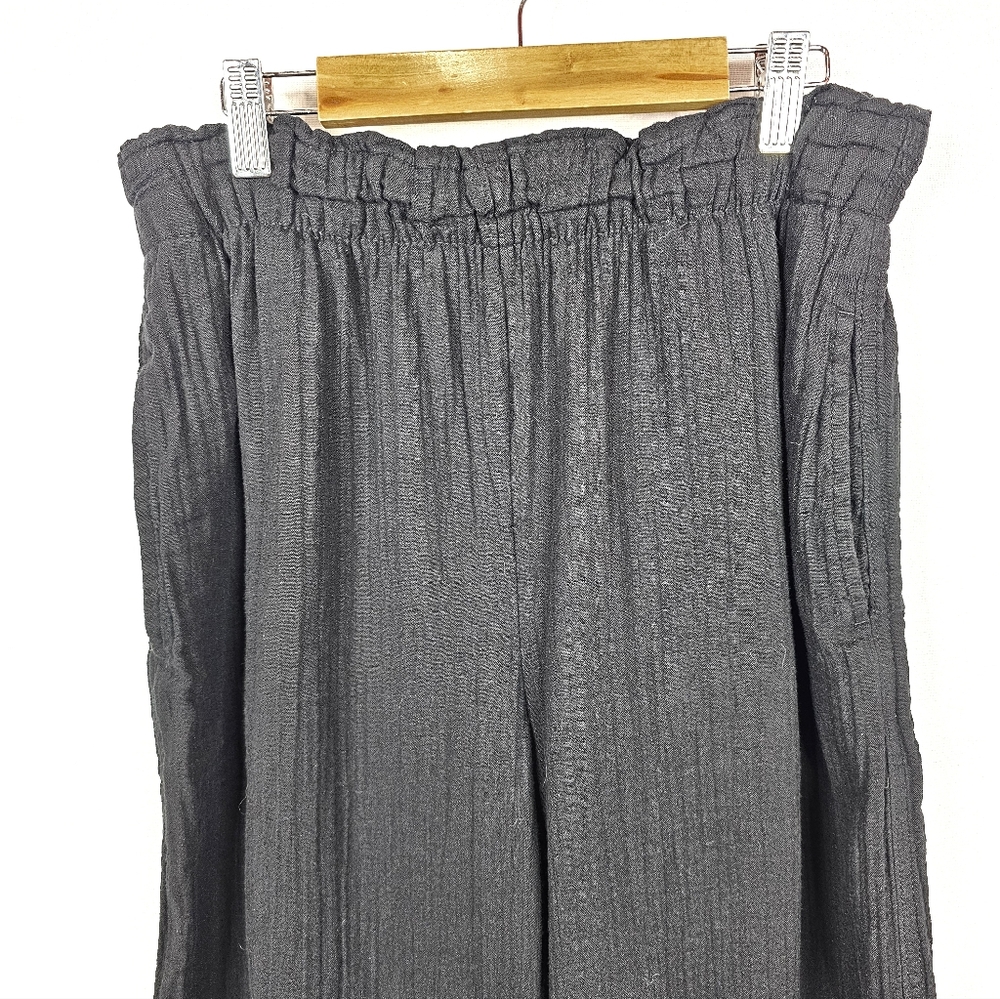 GAP Gauze Wide-Leg Pants - Picture 6 of 10